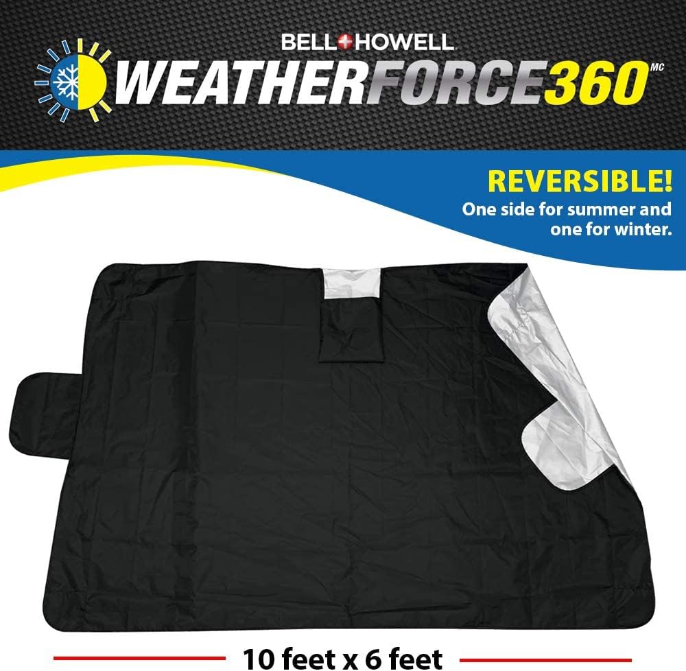 Parasolar protectie de parbriz reversibilă rezistentă