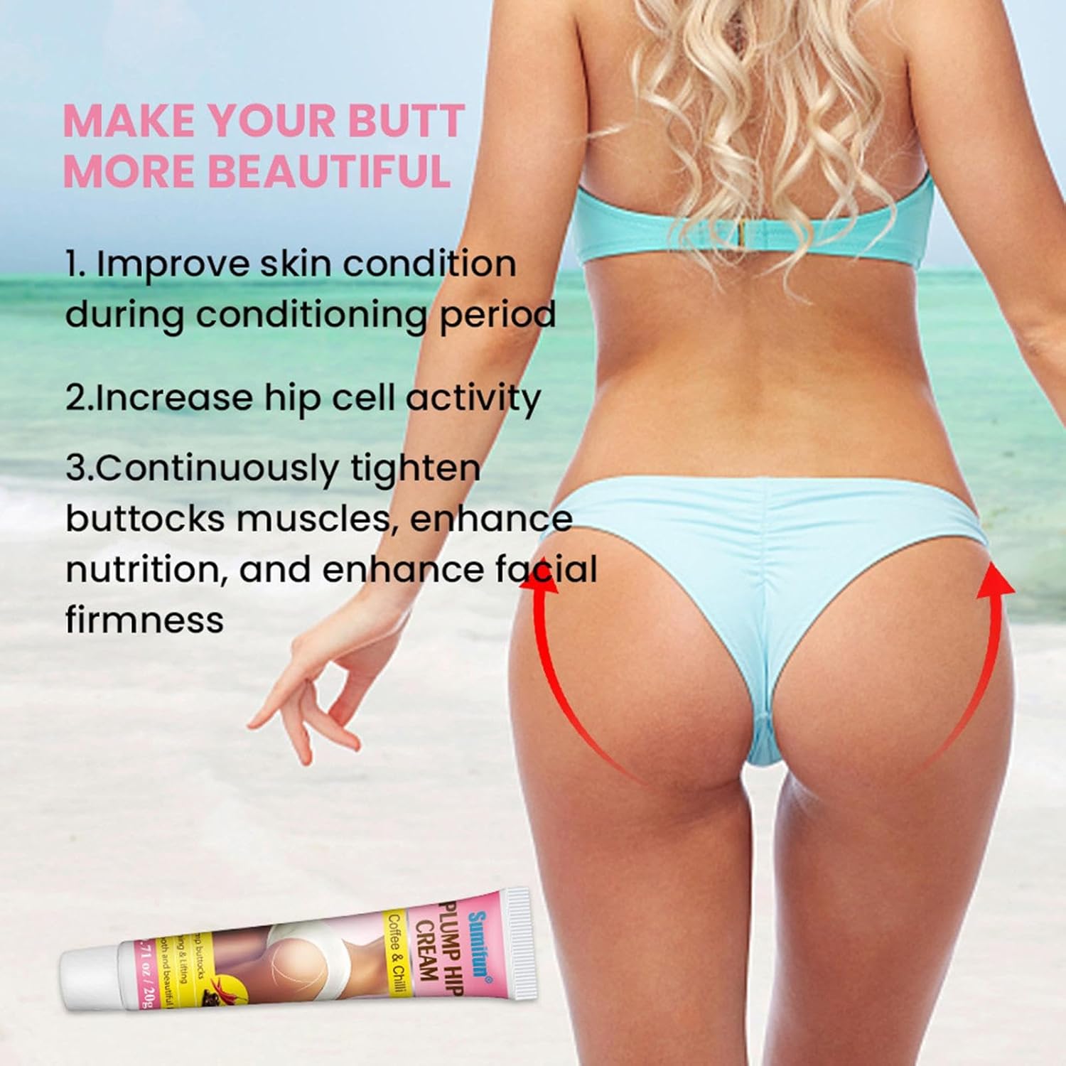 Krema Za Povečanje In Učvrstitev Zadnjice