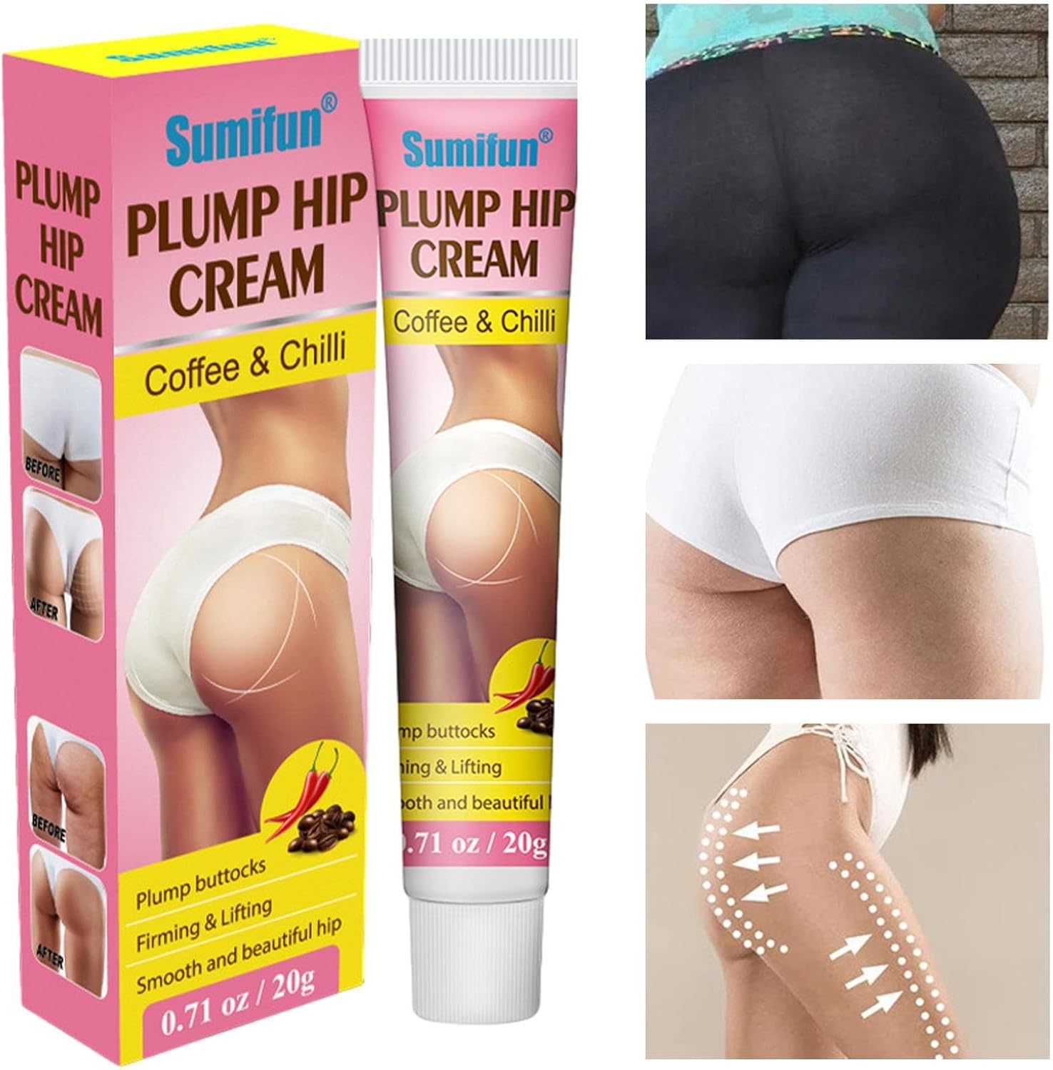 Krema Za Povečanje In Učvrstitev Zadnjice