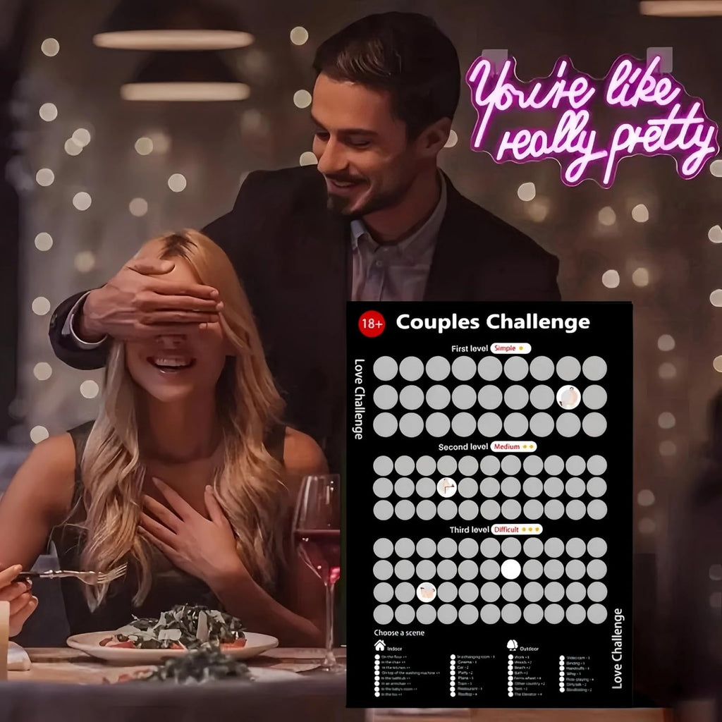 Stieracia Hra Pre Páry – The Love Game Black Edition