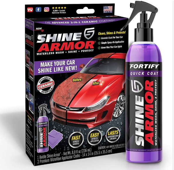 Keramični Premaz Za Avto 3 v 1 + Darilna Krpa