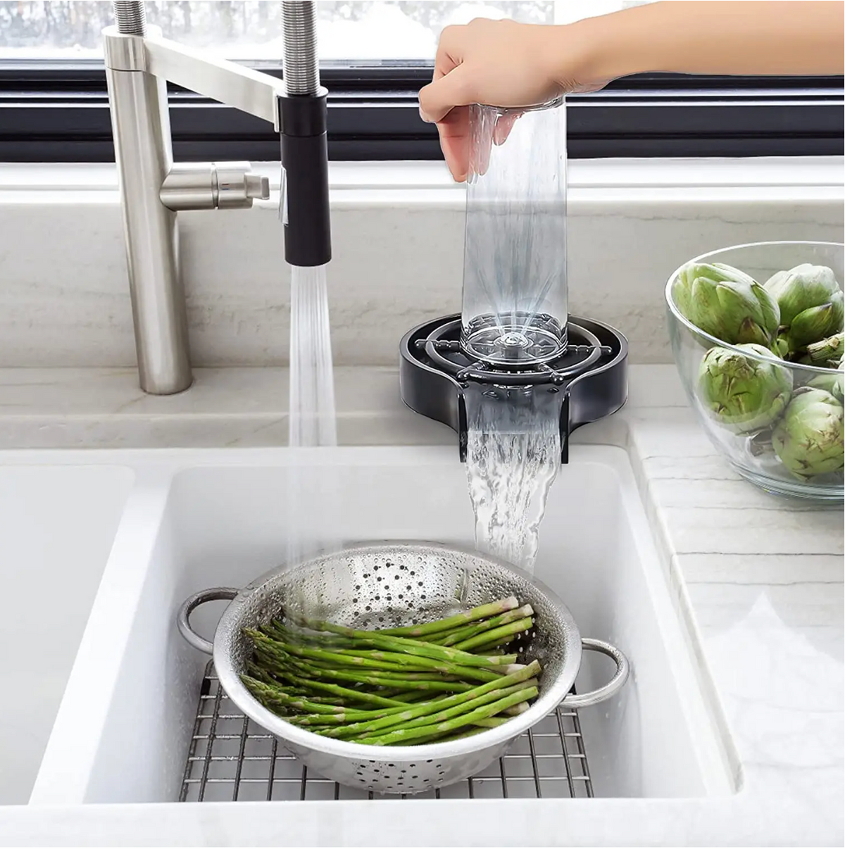 Spalator Pahare cu Presiune CleanerGlass