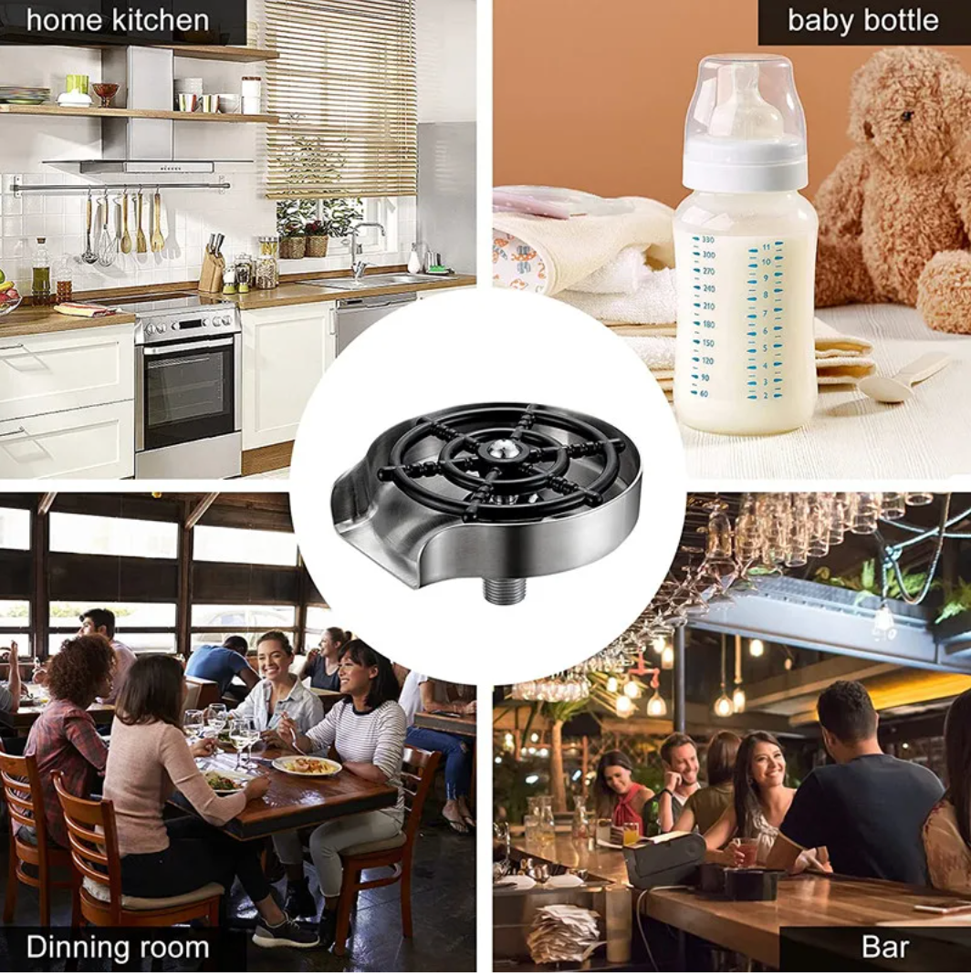 Pralnik Kozarcev s Pritiskom CleanerGlass