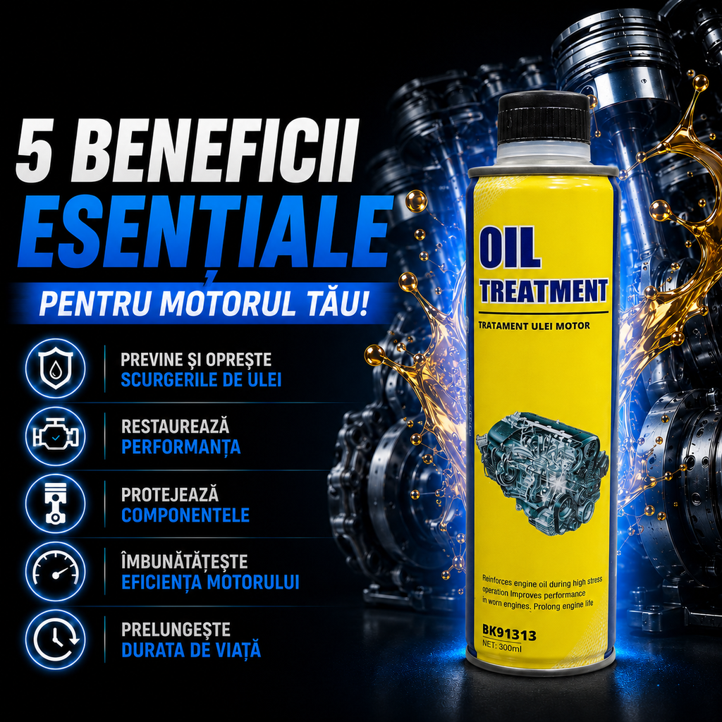 Aditiv Oprire Scurgeri Ulei Motor 300 ml