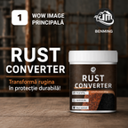 Soluție Antirugină, Fără Șlefuire, Protecție de Lungă Durată (500 g)