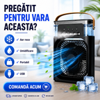 Ventilator Portabil cu Funcție de Umidificare și Răcire a Aerului