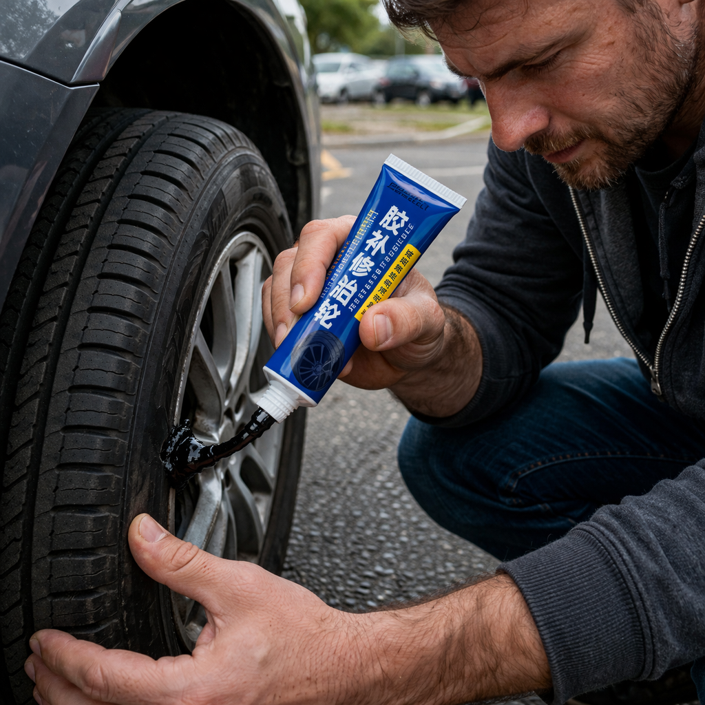 Akrilno Lepilo Za Popravilo Avtomobilskih Pnevmatik