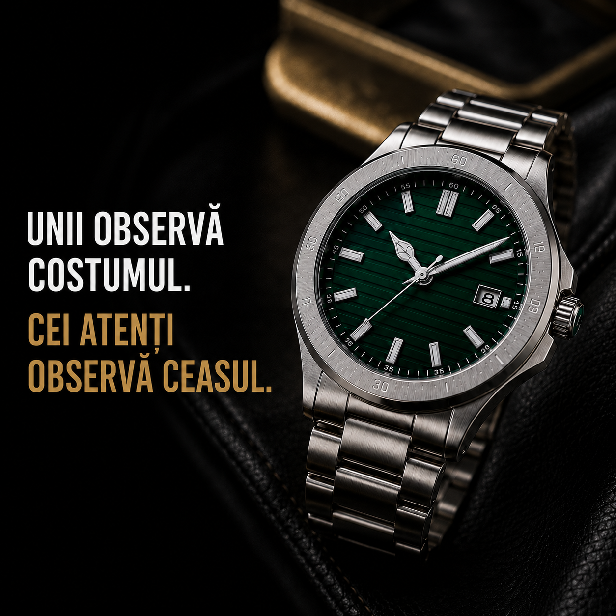 Ceas Premium pentru Bărbați. Arată Mai Scump Decât Costă