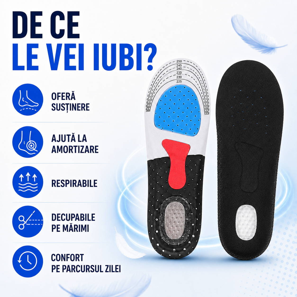 Branțuri cu Gel pentru Confort Zilnic