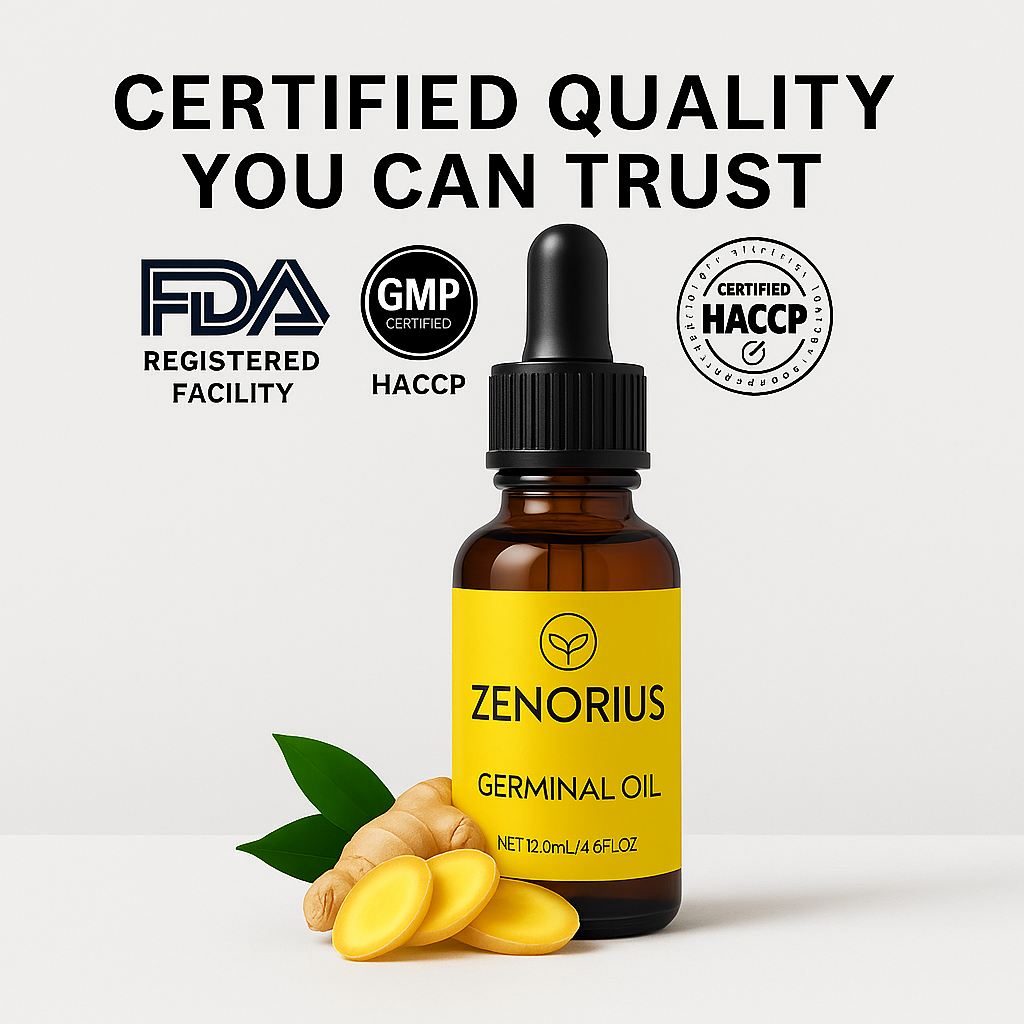 Zenorius Sérum na Rast Vlasov so Zázvorom