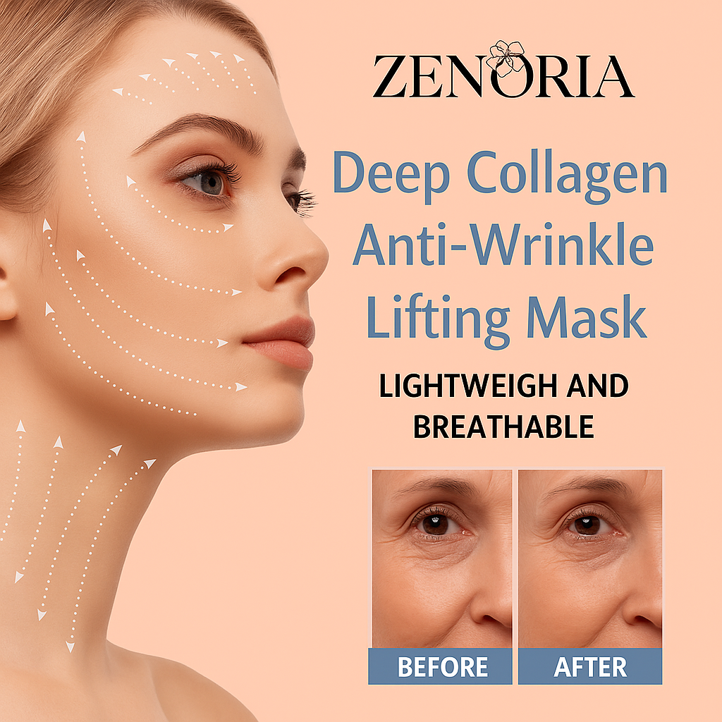 Set 4 korejskih kolagenskih obraznih mask