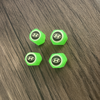 Set 4 Capace Roti Fosforescente cu Sigla