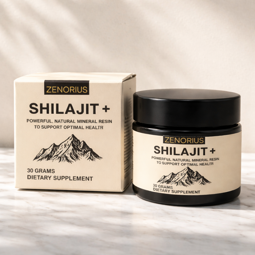 Zenorius Shilajit – Supliment Natural pentru Vitalitate, Focus și Echilibru Interior