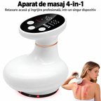 Aparat Masaj Anticelulita 4 în 1 cu Vacuum și Căldură