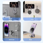 Suport Auto Magnetic 360° cu Ventuză Reglabilă