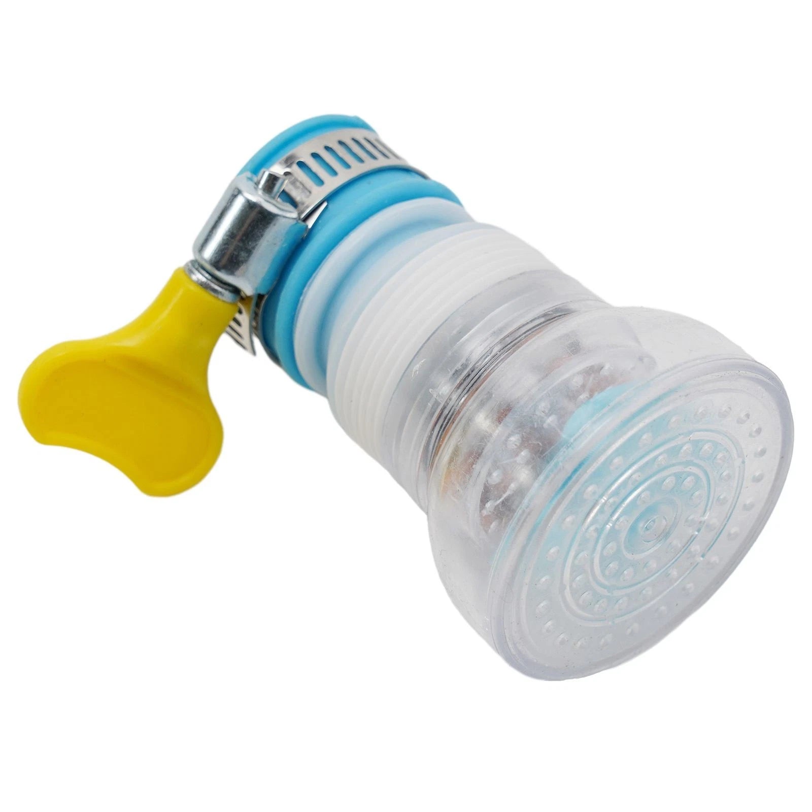 5-v-1 teleskopski nastavek za pipo, vrtljiv za 360°