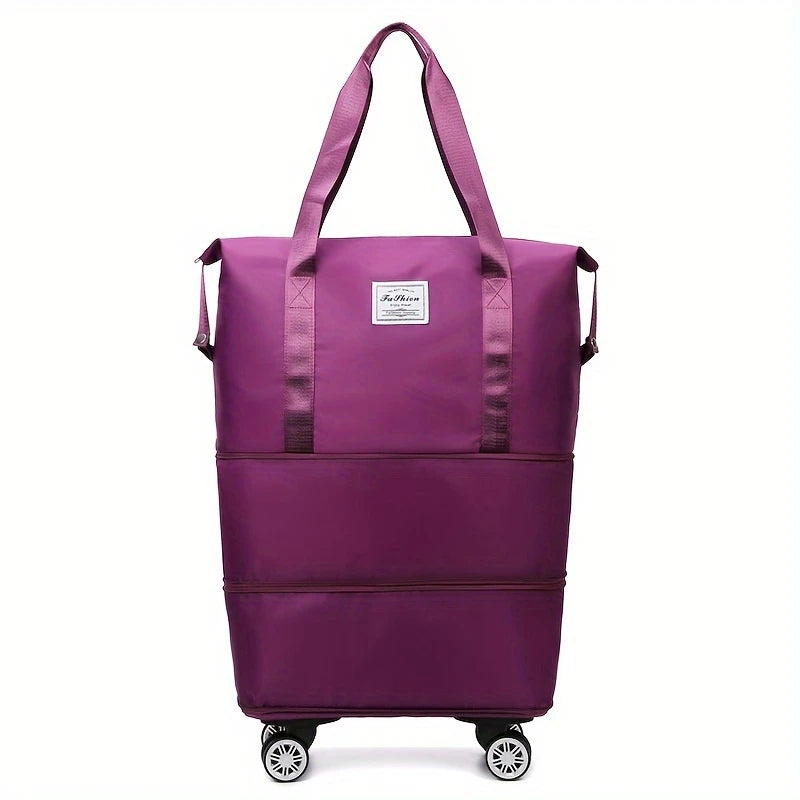 VoyagerMax™ – Razširljiva Potovalna Torba z Vrtljivimi Kolesi