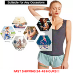 Športni top SWEAT SHAPER – Učinek hujšanja in savne