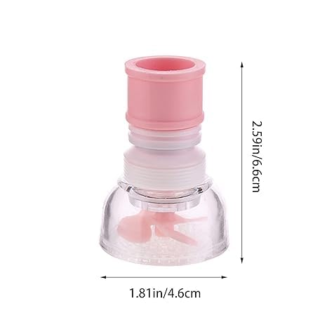 5-v-1 teleskopski nastavek za pipo, vrtljiv za 360°