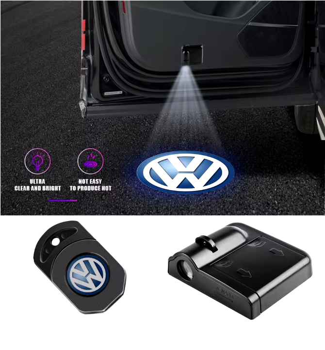 Brezžični laserski projektor za avtomobilska vrata z LED Volkswagen