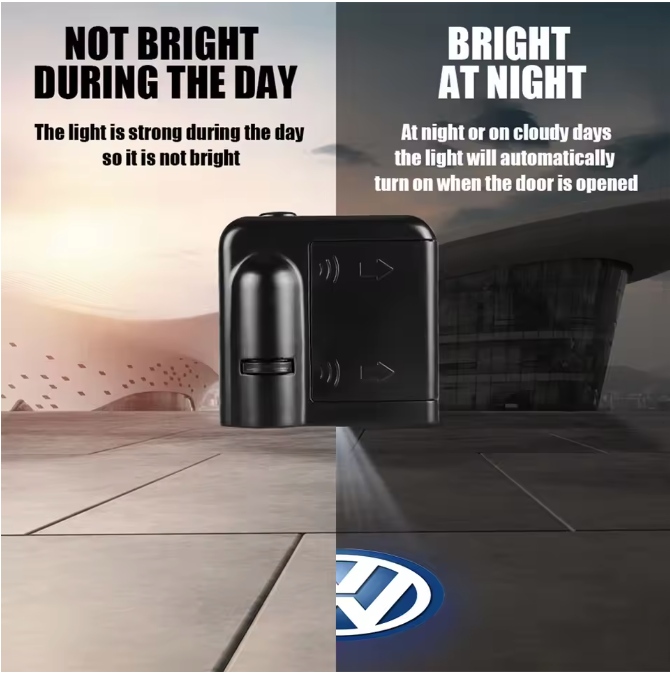 Brezžični laserski projektor za avtomobilska vrata z LED Volkswagen