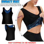 Sportovní tílko SWEAT SHAPER – Zeštíhlující a saunový efekt