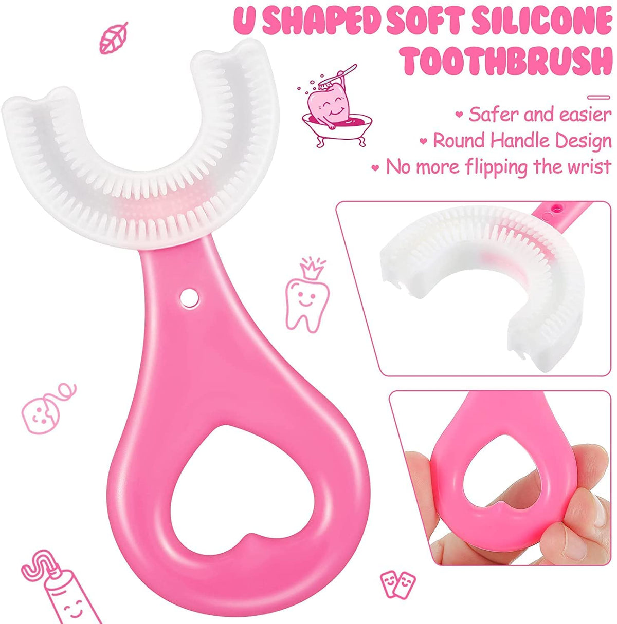 Otroška Zobna Ščetka U-Shape 1+1 Brezplačno