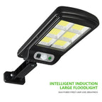 Lampă Stradală Solară Proiector LED 6 Cadrane, 100W