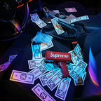 Pistol De Aruncat Bani SUPREME