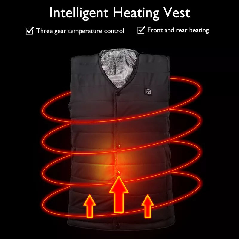 Intelligens Fűthető Mellény, Uniszex