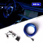 LED Auto Osvětlení Ambient Blue 1+1 Zdarma