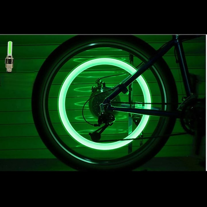 LED капачки за колела – водоустойчиви, 2+2 Безплатно