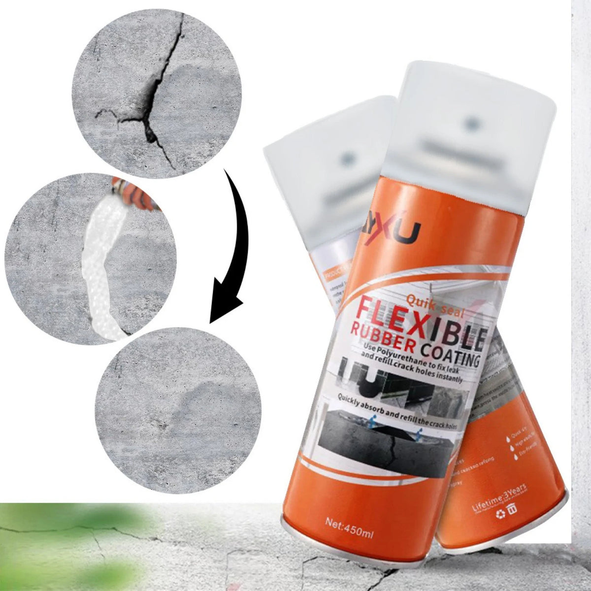 Spray de Etanșare Rezistent la Intemperii 750 ml