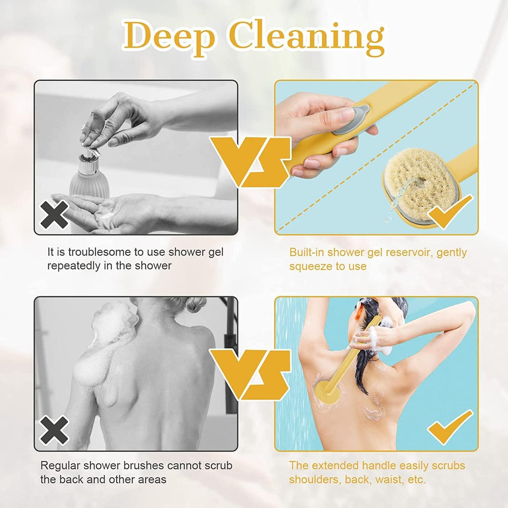 Perie Exfolianta Cu Compartiment Pentru Săpun