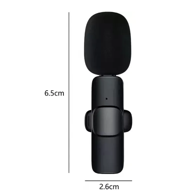 Prenosný Mikrofón, Bezdrôtový, USB Typ C/iPhone