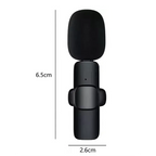 Prenosný Mikrofón, Bezdrôtový, USB Typ C/iPhone