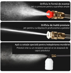 Pistol cu presiune turbo și 3 moduri de pulverizare