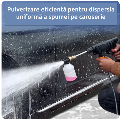Pistol cu presiune turbo și 3 moduri de pulverizare
