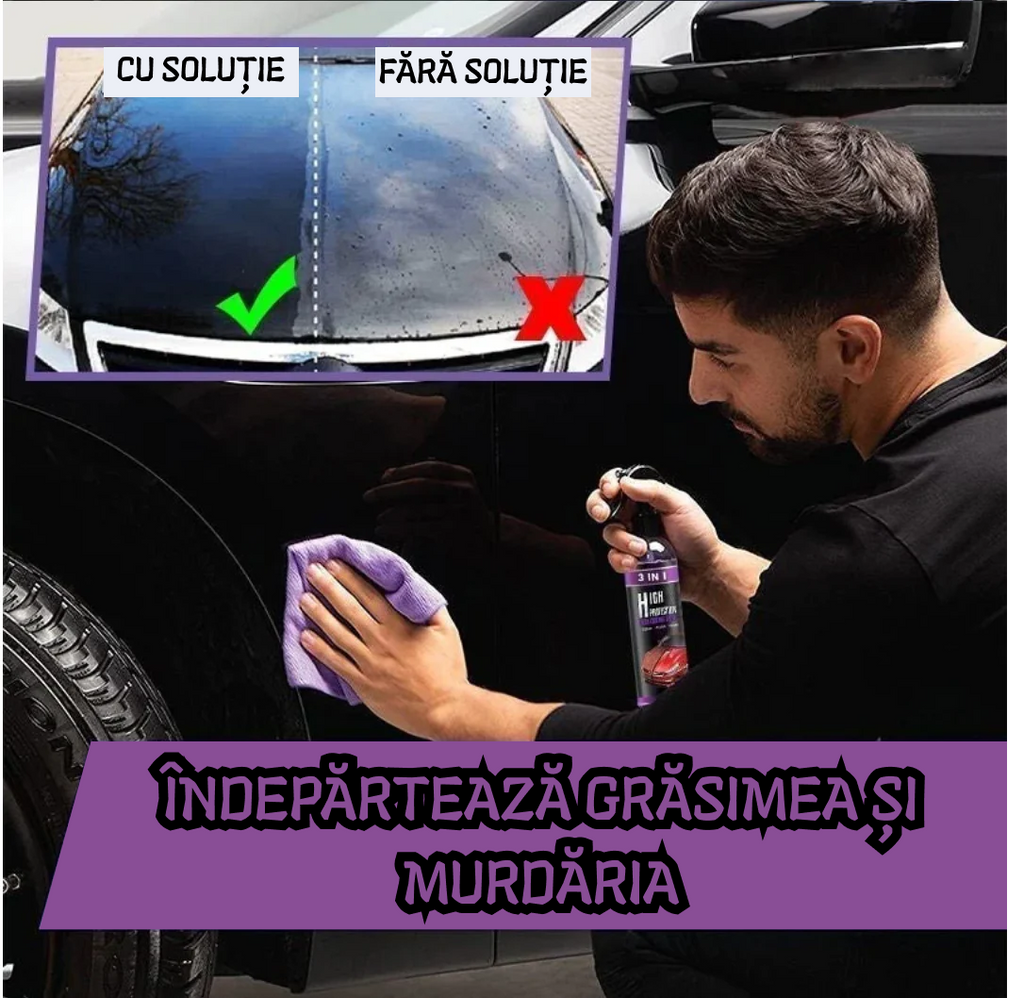 Coating Ceramic Auto 3 in 1 + Laveta Cadou