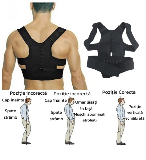 Corset Ortopedic Magnetic Unisex