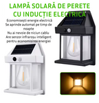 Lampă Led de Perete Vintage cu încărcare Solară