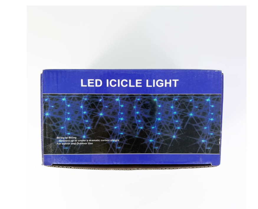 DazSpirit Karácsonyi Fények Icicle Hatással Kültérre/Beltérre, 10m, 360 LED, Dugóval