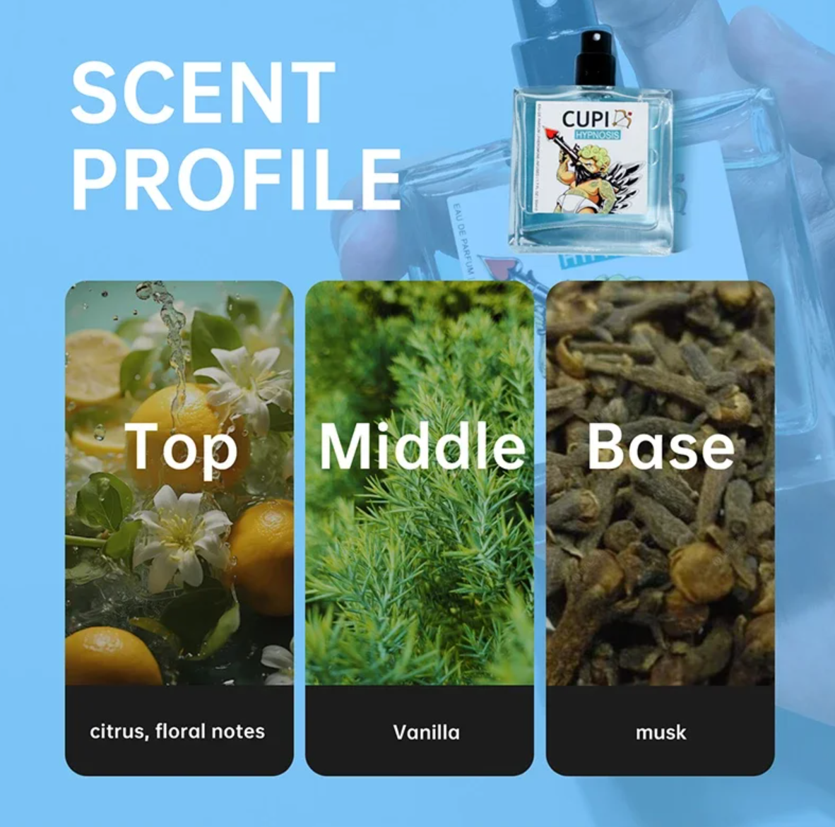 Parfum S Feromoni Za Moške Cupid Hypnosis 2.0