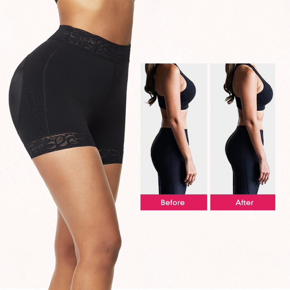 Pantaloni Modelatori Push-up Fund, cu Dantela