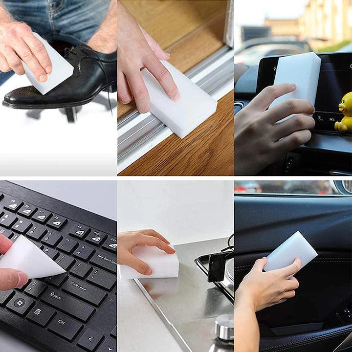 Čarobna Bela Gobica Za Različne Površine, Komplet 10 Kosov