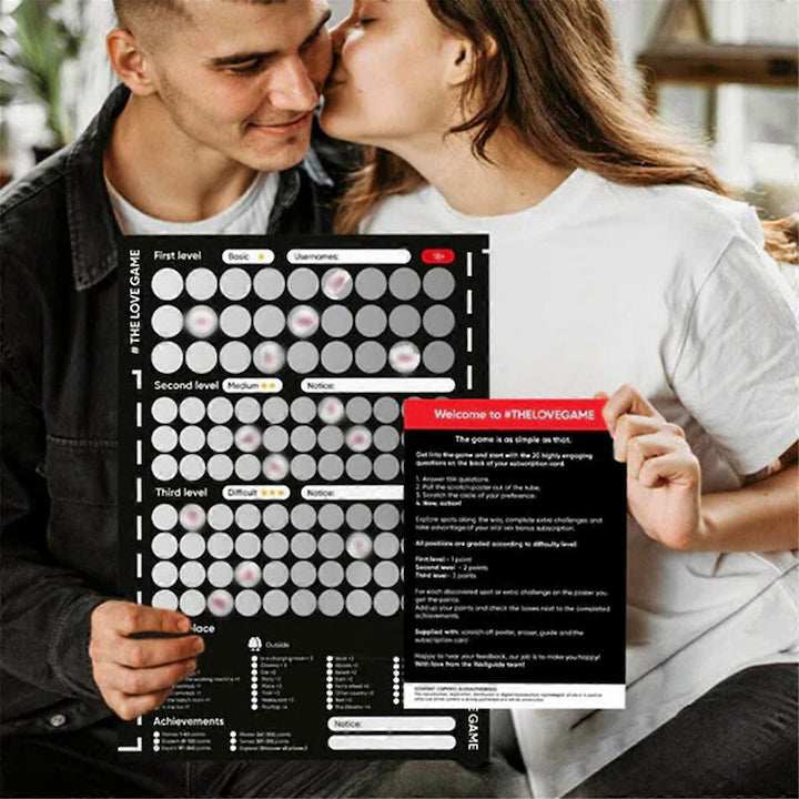 Stieracia Hra Pre Páry – The Love Game Black Edition