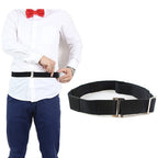 Prindere pentru camasa tip curea, ShirtStay, negru